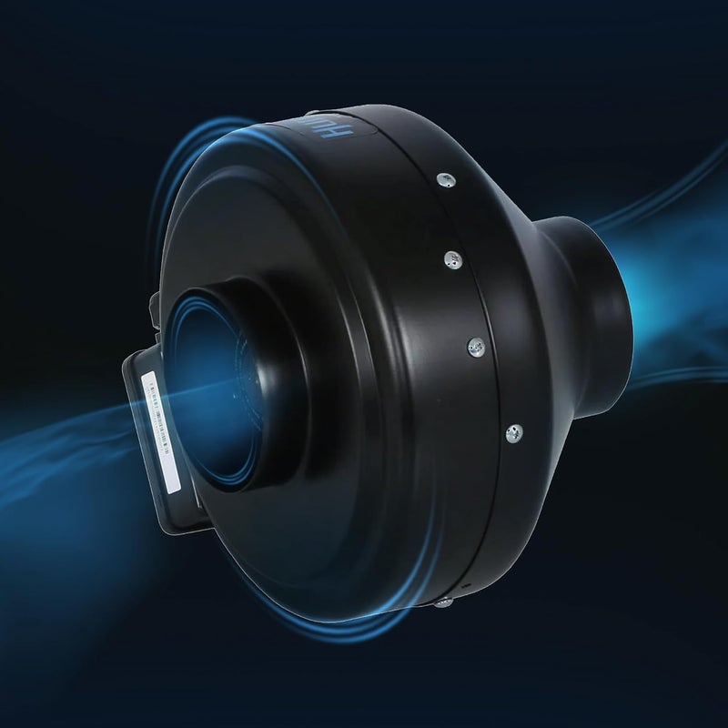 Hurricane Commercial Grade Inline Fan For Phresh and Black Ops Carbon Filters, Ideal-Air Ducting and Clamps and Titan Controls Ventilation Controllers - Image 4